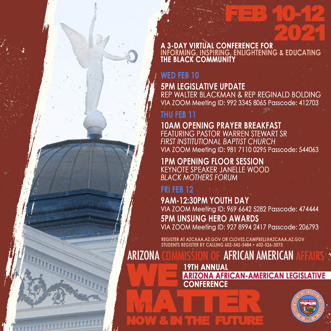 19th Annual Arizona AfricanAmerican Legislative Conference